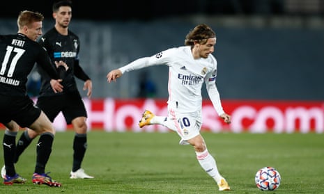 Luka Modric was in imperious form for Real Madrid.