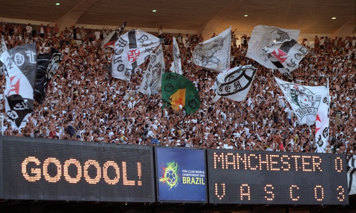 Golden Goal Edmundo For Vasco Da Gama V Manchester United 2000 Football The Guardian