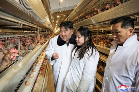 This week fresh images of the pair inspecting a new poultry factory emerged.