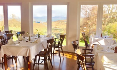 Feast on the views: Colonsay Hotel, Inner Hebrides.