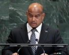 Nauruan president makes surprise visit to meet Albanese government as another man quietly deported to Pacific island