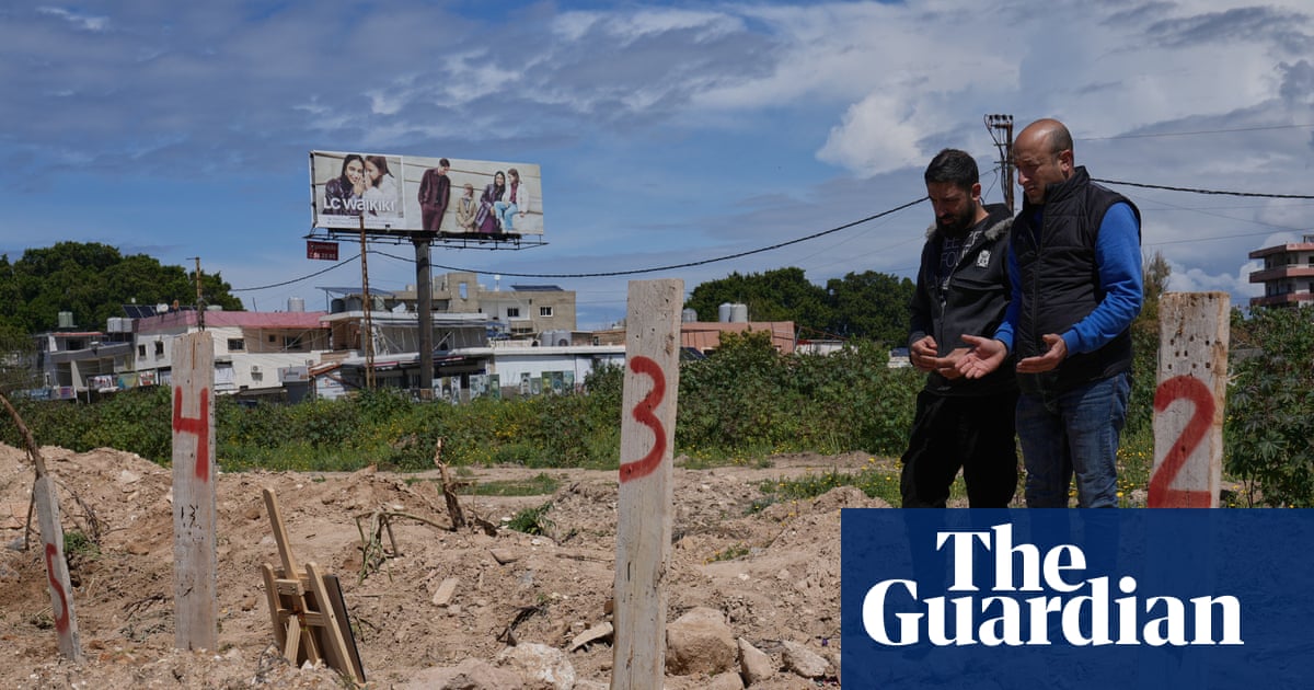 Lebanese forced to bury their dead twice as war robs them of final goodbyes