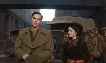 ‘I’ve ended up playing the woman who inspired the elven princess’: Nicholas Hoult and Lily Collins in Tolkein