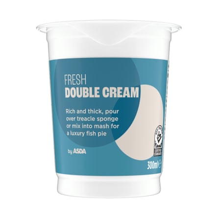 Asda Fresh Double Cream 300ml
