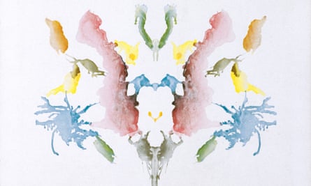 The inkblot test, in which an individual’s personality is assessed by asking them to describe what they see in ten bilaterally symmetrical inkblots
