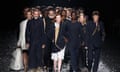 Dries Van Noten: models on the runway - Paris Fashion Week - Menswear Spring/Summer 2025