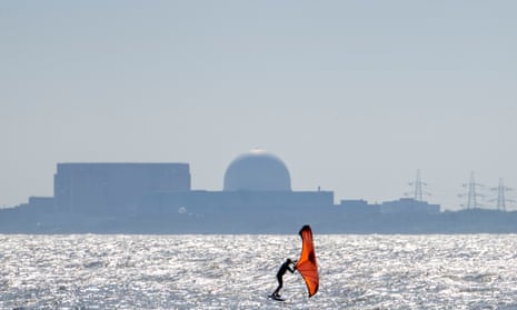Sizewell B nuclear power plant: the Suffolk coastline is disintegrating ‘at an increasingly alarming rate’.