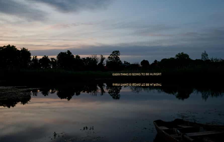 Martin Creed, Tout ira bien, 2011, avec l'aimable autorisation de Martin Creed et Hauser &  Wirth.  Image de Léo Pompinon