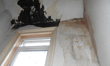 The state of a property discovered during the landlord investigation by the Guardian and ITV News. 