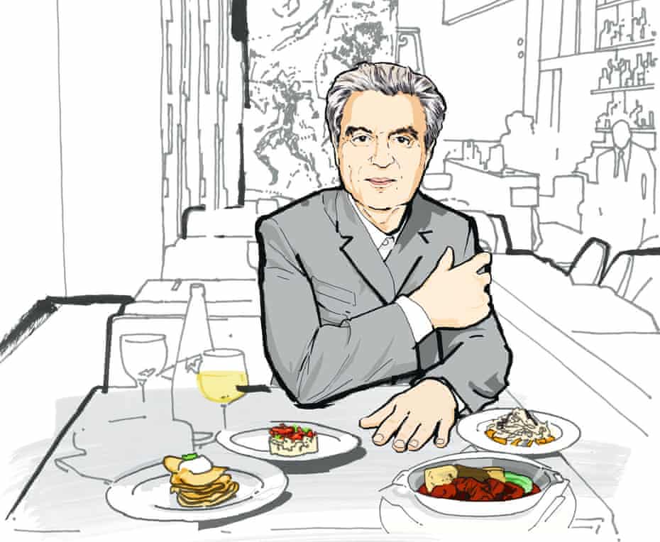 Lunch with David Byrne
