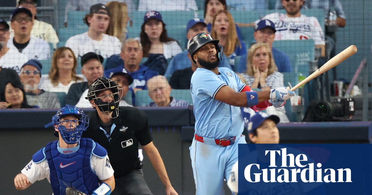 Guerrero homers off Ohtani as Blue Jays see off Dodgers to level World Series