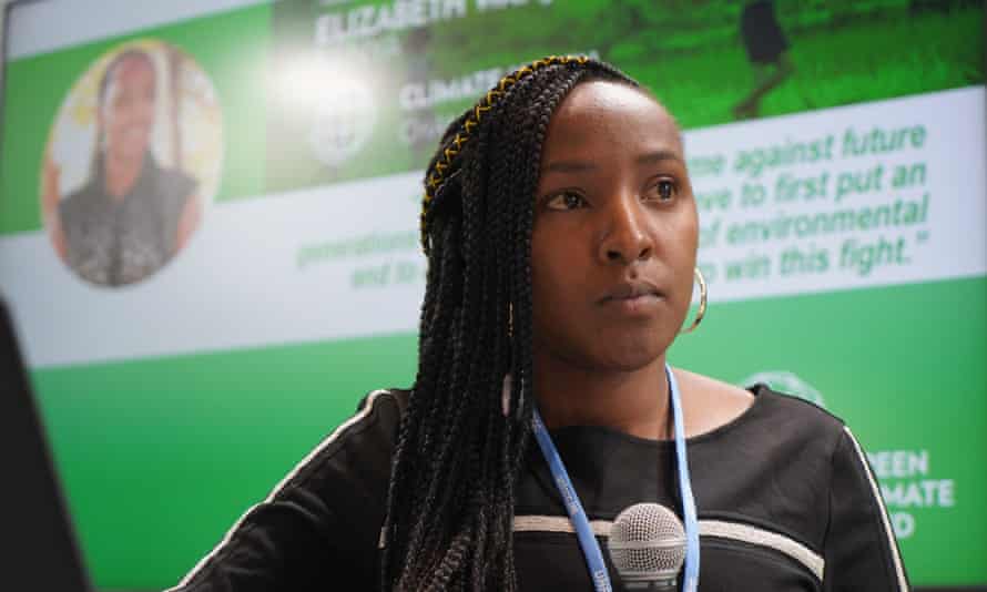 Elizabeth Wathuti, a climate activist from Kenya, says a common worry she hears among students is, ‘We won’t die of old age, we’ll die from climate change’.