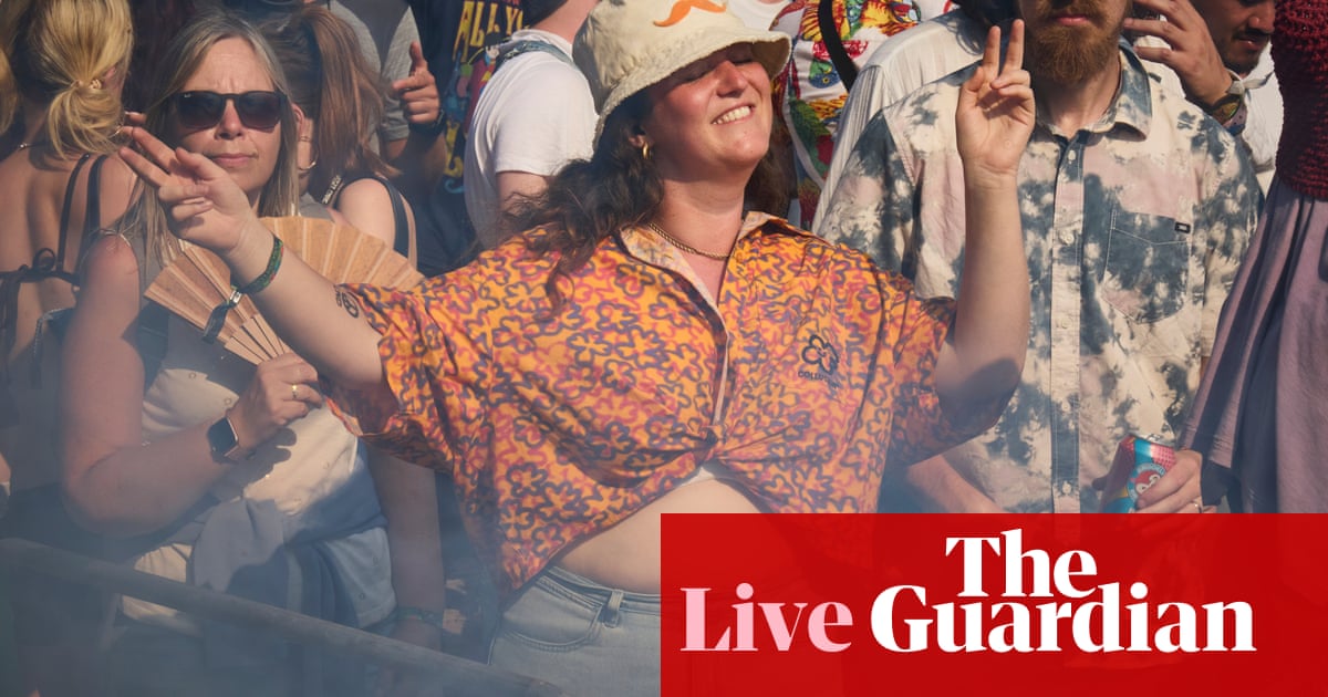 Glastonbury 2025: Sunday with Rod Stewart, Olivia Rodrigo, Chic and more follow it live
