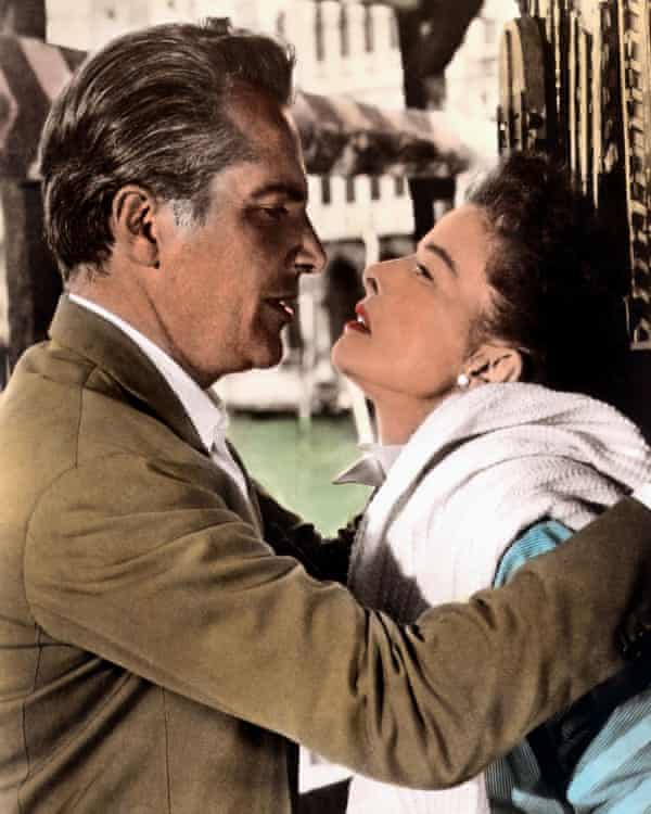 Rossano Brazzi and Katharine Hepburn in Summer Madness.