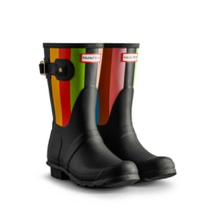 Winning strokesRowing Blazers latest collab sees Hunter wellies get a colourful makeover with bold stripes and a zigzag design in men’s and women’s short and tall styles. £240, rowingblazers.com
