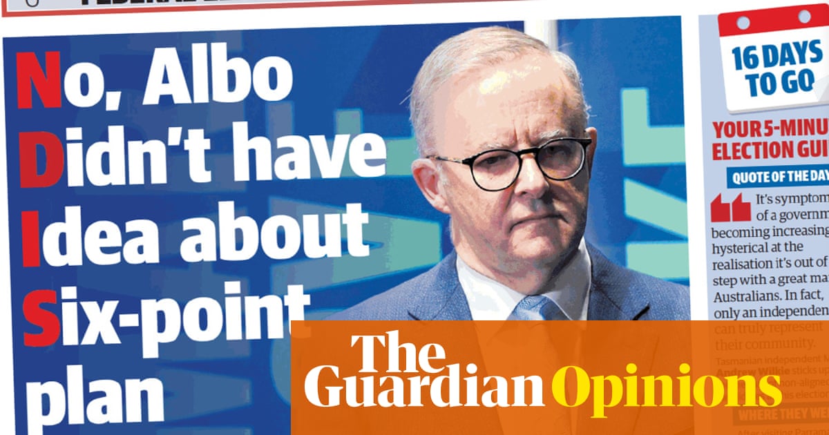 Headlines go hardline on Albanese while Morrison looks to the Sky – The Guardian