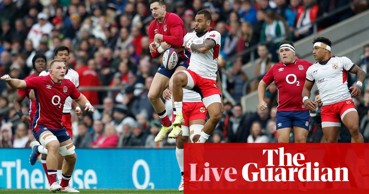 England v Tonga: Lawes captains hosts with Farrell ruled out – live!