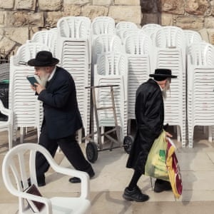 Two Jewish men in the Middle East