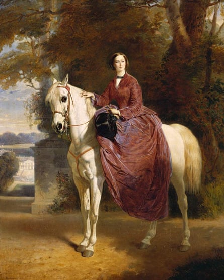 A 19th-century oil portrait of Eugenie, Empress of the French and wife of Napoleon III, by Édouard Boutibonne, which has hung in Prince Andrew’s Royal Lodge residence.