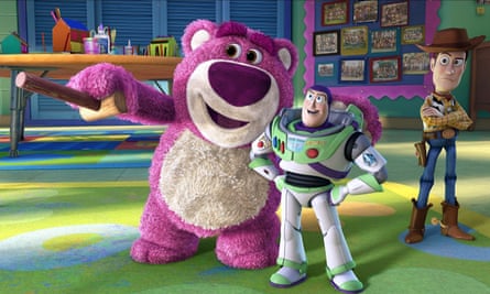 2010, TOY STORY 3LOTS-O’-HUGGIN’ BEAR, BUZZ LIGHTYEAR & WOODY Film ‘TOY STORY 3’ (2010) Directed By LEE UNKRICH 16 June 2010 SSW91131 Allstar/WALT DISNEY / PIXAR **WARNING** This Photograph is for editorial use only and is the copyright of WALT DISNEY / PIXAR and/or the Photographer assigned by the Film or Production Company & can only be reproduced by publications in conjunction with the promotion of the above Film. A Mandatory Credit To WALT DISNEY / PIXAR is required. The Photographer should also be credited when known. No commercial use can be granted without written authority from the Film Company.