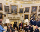 Before and after: Trump’s extreme goldening of the Oval Office
