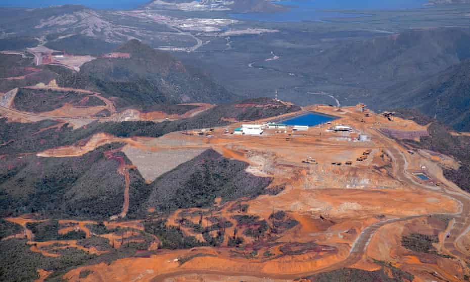 Glencore and Société Minière du Sud Pacifique’s Koniambo mine in New Caledonia. The world is still on track for temperature rises of more than 3C this century. 