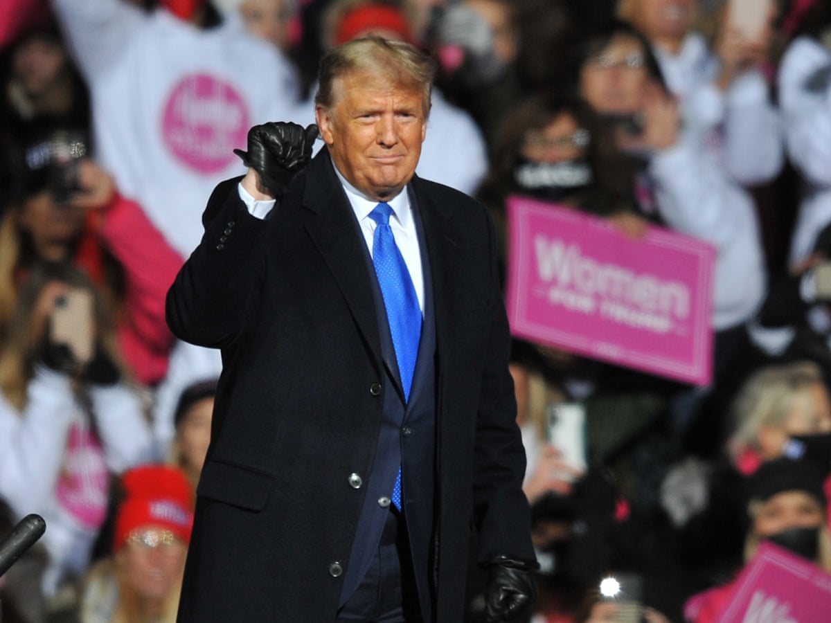 Us Election Roundup Trump Claims He Ended The Pandemic As Cases Surge Us News The Guardian