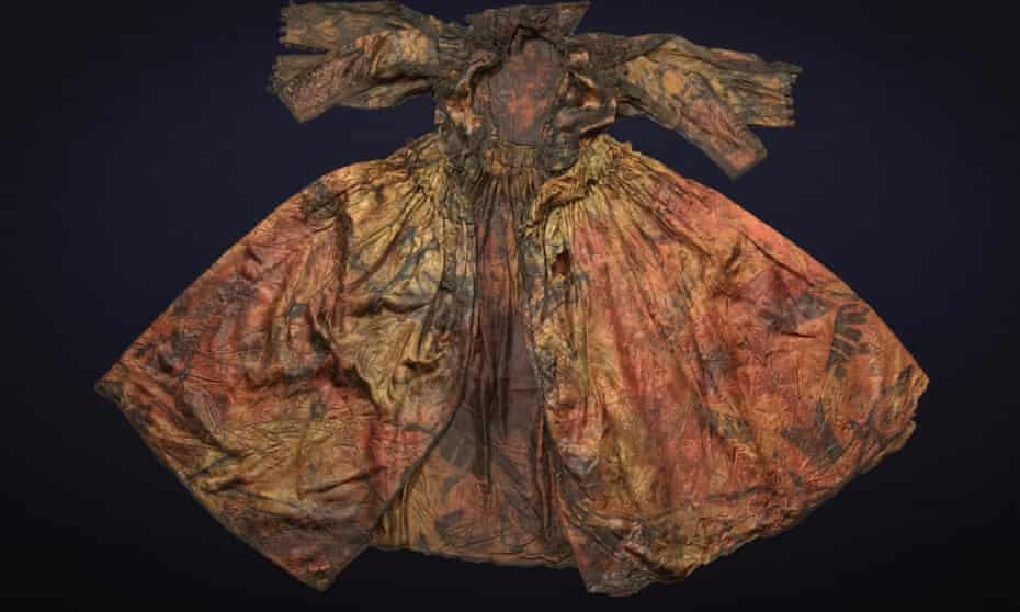 The 17th century silk dress found perfectly preserved in a shipwreck