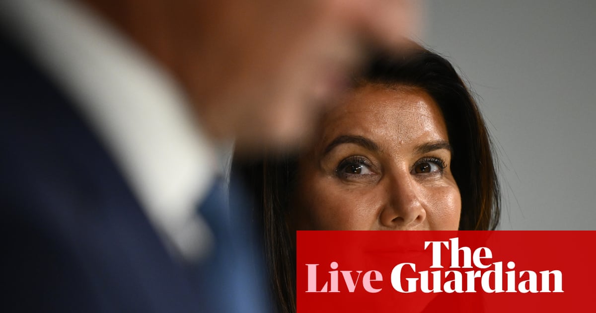 Australia news live: Angus Taylor promotes Jacinta Nampijinpa Price and reinstates Andrew Hastie on new frontbench