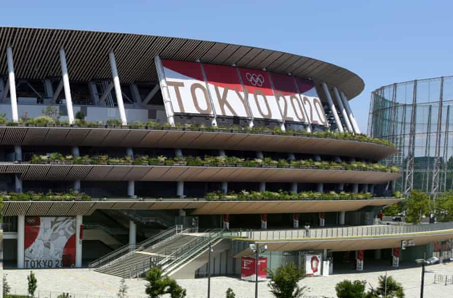 The National Stadium, the venue for the opening ceremony.