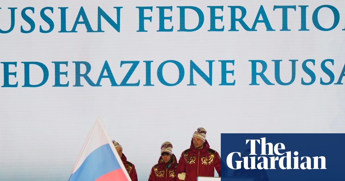 Russian flag met largely by silence at opening ceremony of Winter Paralympics