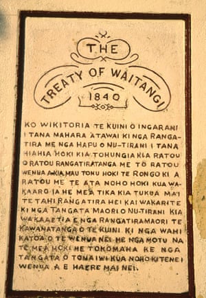 English and Maori versions of the Treaty of Waitangi had important differences.