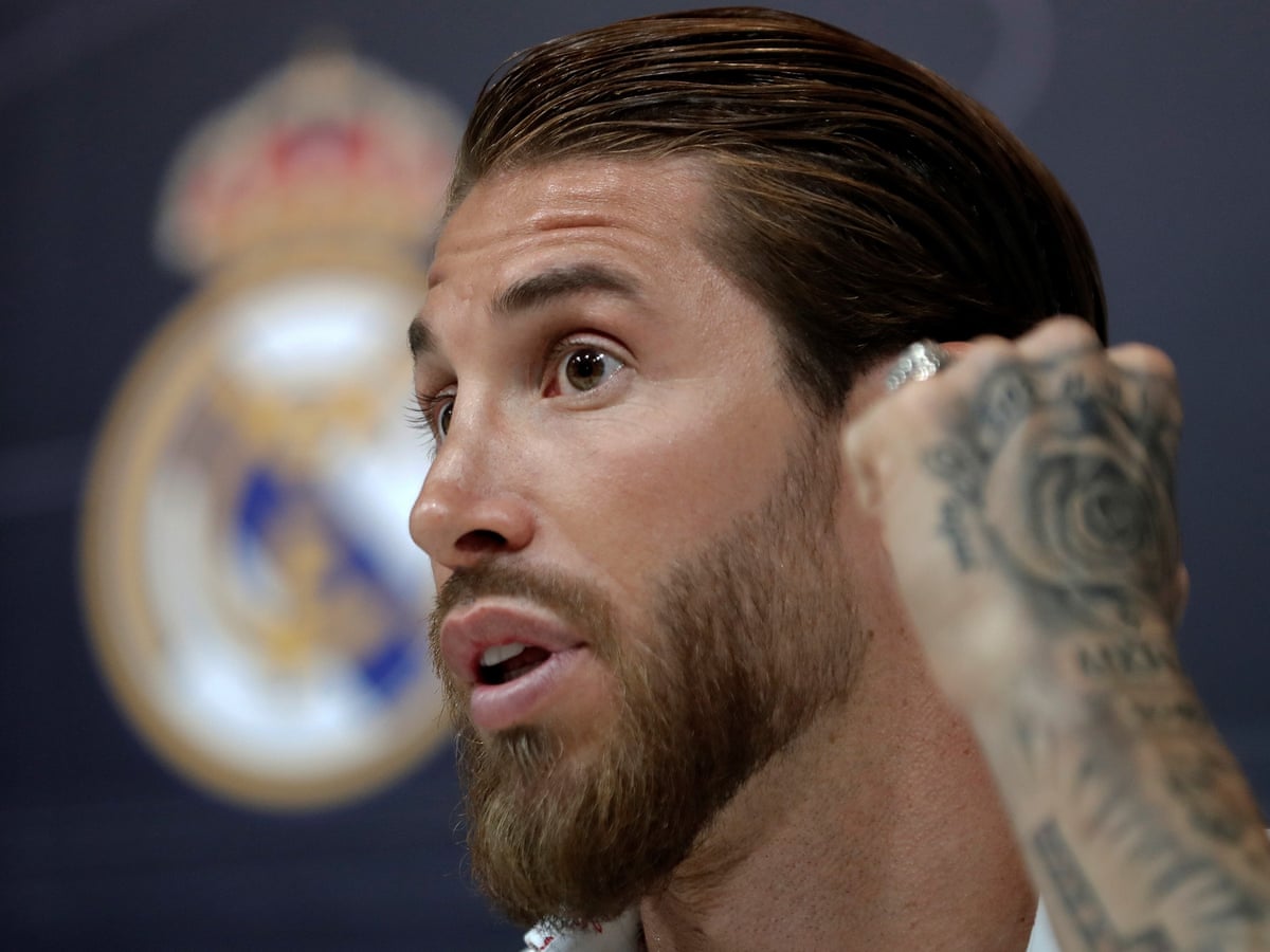 esqueleto Temprano comodidad Sergio Ramos to stay with Real Madrid despite claim of offer from China |  Real Madrid | The Guardian
