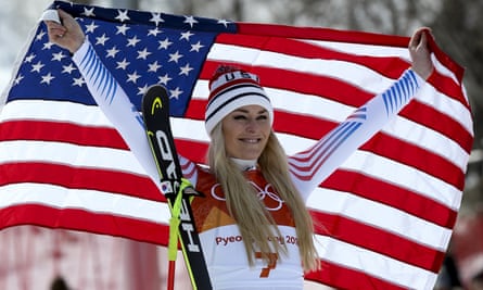 Lindsey Vonn was happy with her bronze medal