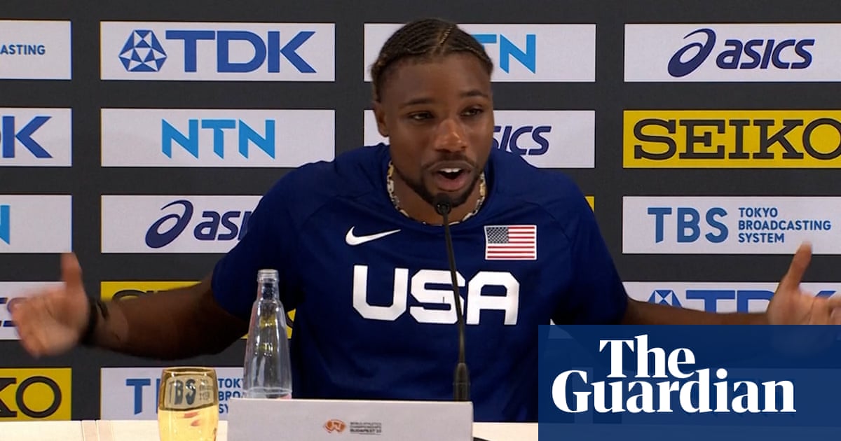 Noah Lyles Wins Sprint Race at Boston Grand Prix
