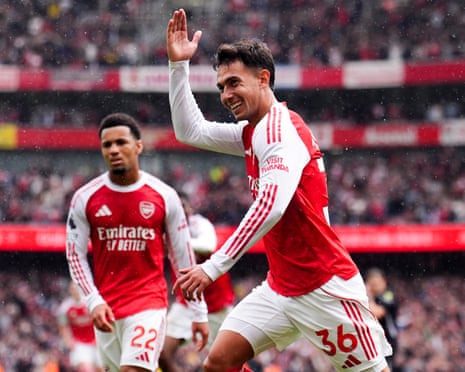 Martín Zubimendi celebrates