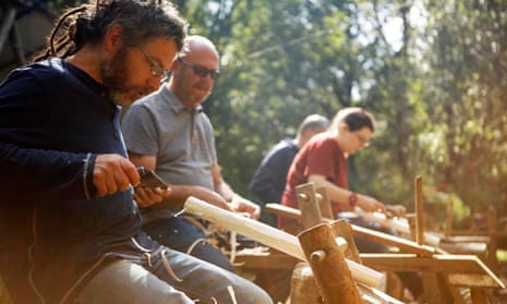 Make a seat … chair-making at Green Wood Days, Leicestershire