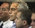 Jeffrey Epstein in custody in West Palm Beach, Florida, on 30 July 2008.