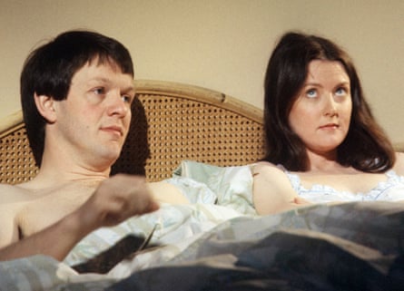 Kevin Whately and Julia Tobin as Neville and Brenda Hope