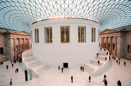 British Museum, Great Court, London.