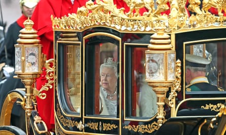 The Queen in the Diamond Jubilee State Coach