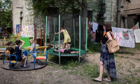 Good on Love shelters around 250 displaced people in a previously derelict Soviet hospital.