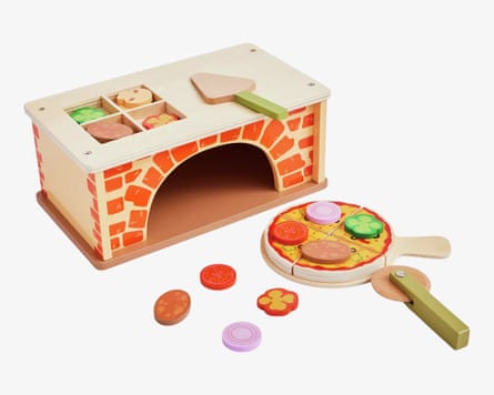 Chad Valley Wooden Pizza Counter