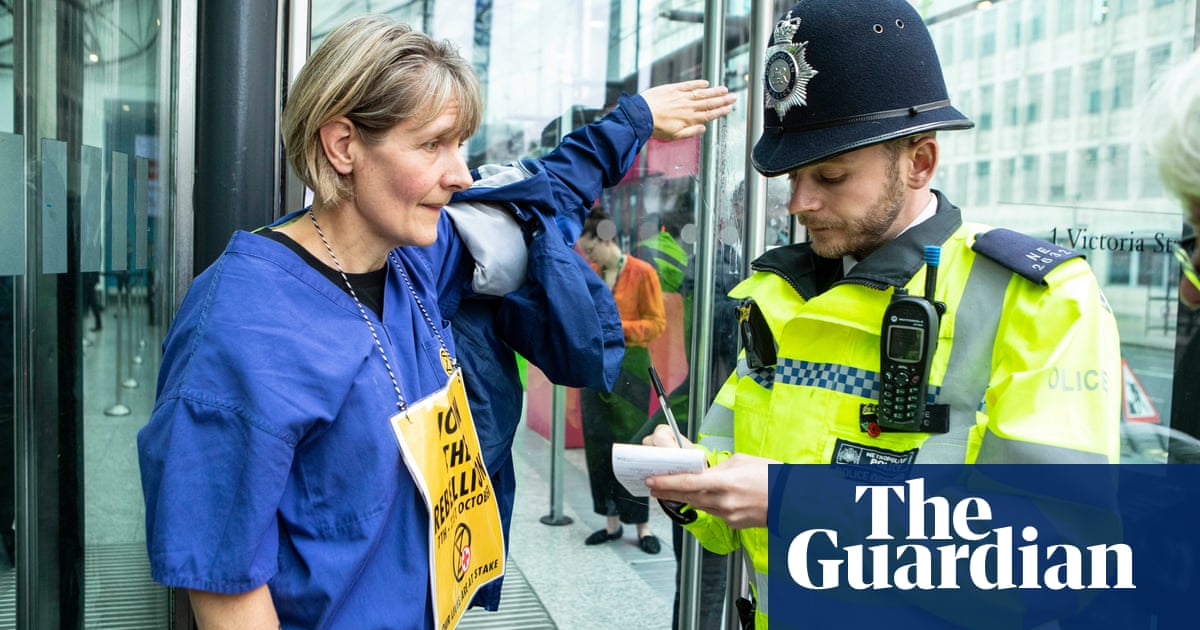 UK doctors involved in climate protests face threat of being struck off | Environmental activism