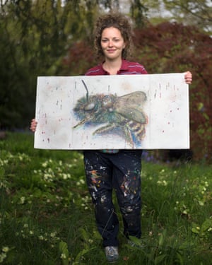 ¿Por qué la jardinería es conseguir una juventud toma de posesión - El Tutor (blog) 1 Freya Cohen’s pollinator artowrk for Grow Wild