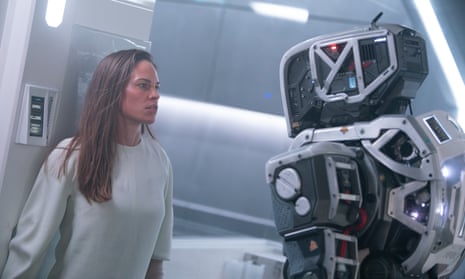 Hilary Swank in AI thriller I Am Mother (2019).