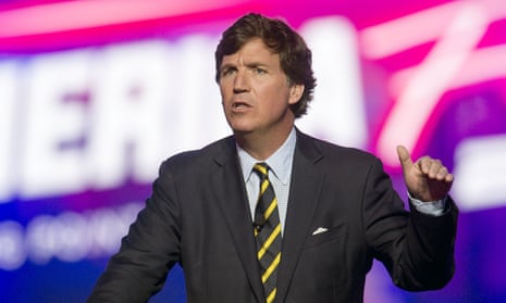 Tucker Carlson viewers calling me to say US should back Russia, Democrat says | Russia | The Guardian