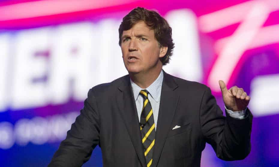 Tucker Carlson has questioned the merits of Washington’s backing through Nato of Ukraine in the face of Putin’s expansionist threat.