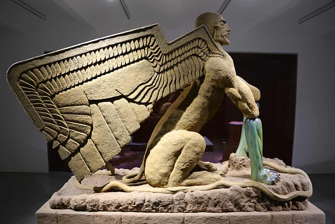 Sphinx, 2024, by Ali Cherri.