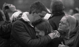 Katie Rough's parents, Paul and Alison. The couple were joined by hundreds of people in Westfield Park in York in January 2017 to release balloons on what would have been Katie's eighth birthday.